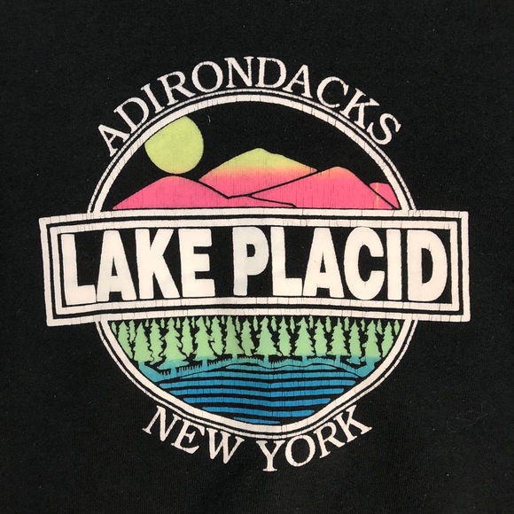 Vintage 80s après-ski graphic pullover sweatshirt - Picture 3 of 6